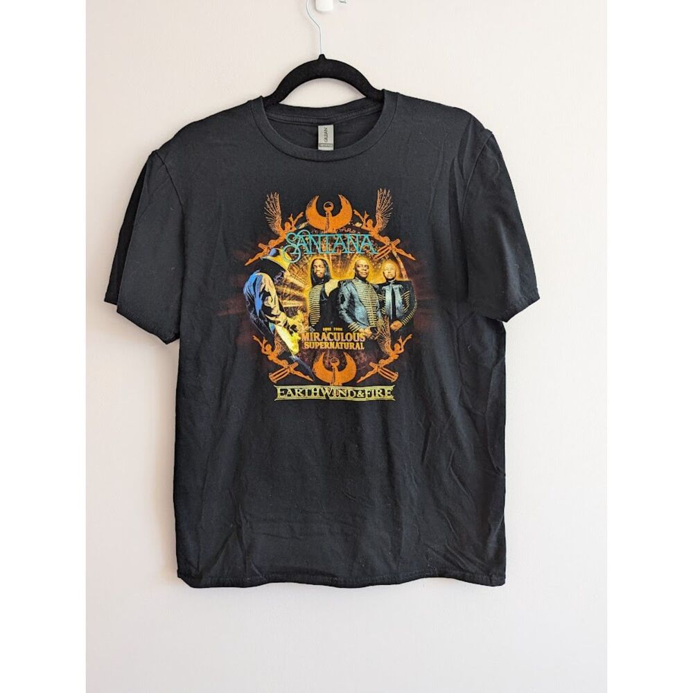 Santana and Earth Wind & Fire Tour 2022 Tshirt size M